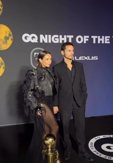 Sofia Arruda e o marido, David Amaro