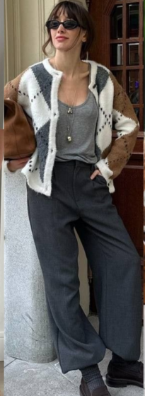 Camisola do avôzinho? Esqueça isso! Este é o padrão do tempo frio