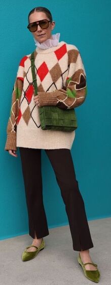 Camisola do avôzinho? Esqueça isso! Este é o padrão do tempo frio