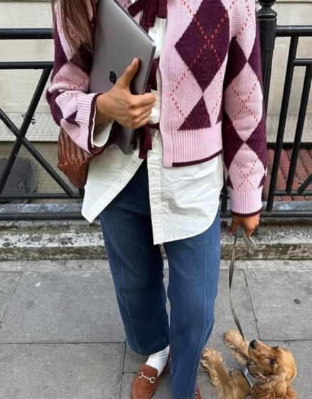 Camisola do avôzinho? Esqueça isso! Este é o padrão do tempo frio