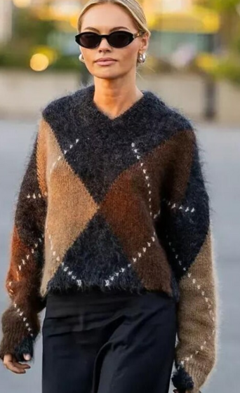 Camisola do avôzinho? Esqueça isso! Este é o padrão do tempo frio