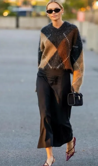 Camisola do avôzinho? Esqueça isso! Este é o padrão do tempo frio