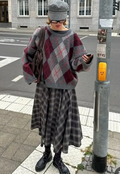 Camisola do avôzinho? Esqueça isso! Este é o padrão do tempo frio