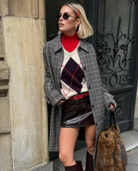 Camisola do avôzinho? Esqueça isso! Este é o padrão do tempo frio