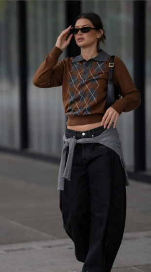 Camisola do avôzinho? Esqueça isso! Este é o padrão do tempo frio