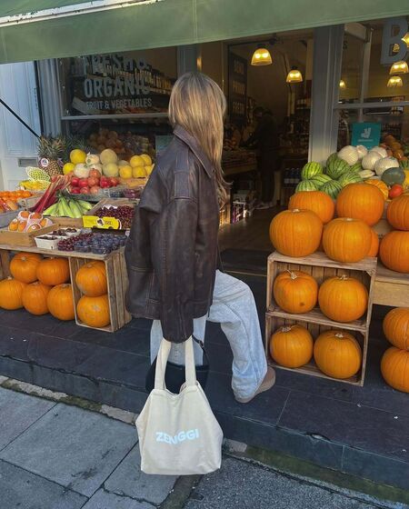 Se é para gastar dinheiro então invista na peça-estrela da temporada: o blusão de pele castanha