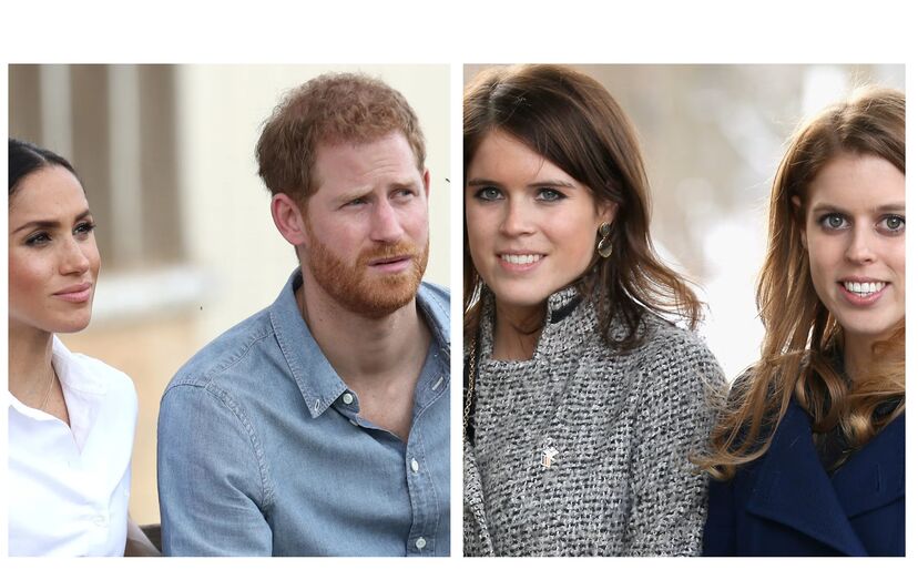 Meghan Markle, Harry, Beatrice, Eugenie