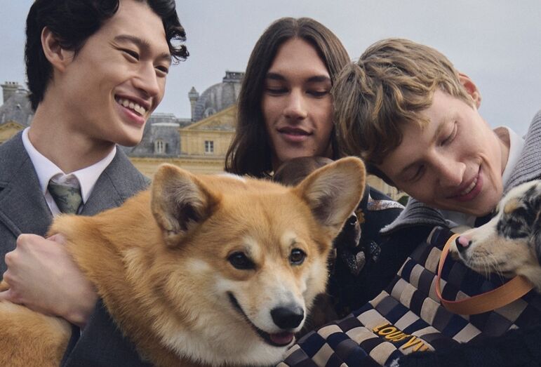Louis Vuitton destaca patudos em campanha com Callum Turner e Jude Bellingham