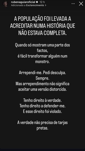 Rúben Aguiar defende-se de acusações após condenação por atropelamento em Alcochete