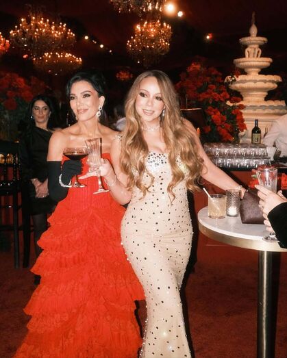 Kris Jenner e Mariah Carey