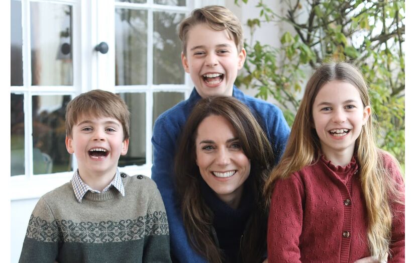 Kate Middleton, George, Charlotte, Louis