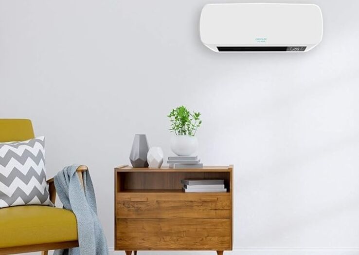 Aquecedor Cecotec para combater o frio em casa, discreto e instalado na parede