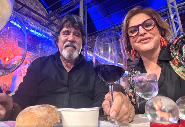 Dina Aguiar marca presença em jantar especial na RTP