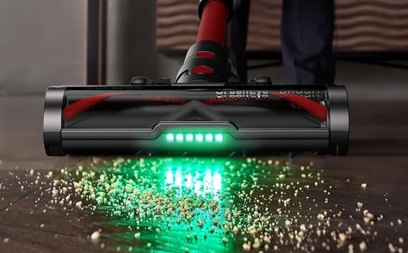 Aspirador sem fios em promoção para limpeza doméstica