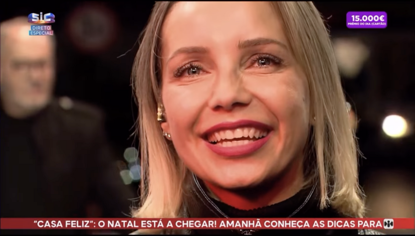 Luciana Abreu anuncia dicas para o Natal no "Casa Feliz"