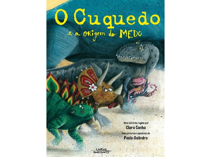 "O Cuquedo e a Origem do Medo", livro de Clara Cunha com ilustrações de Paulo Galindro