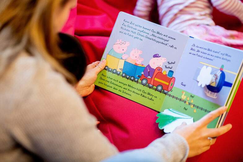 Histórias de Chloe e do avô Wutz animam leitura