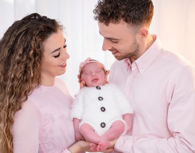 Rute Cardoso e Diogo Jota celebram o primeiro ano da filha