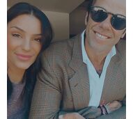 João Moura Caetano e Luíza Abreu juntos numa fotografia