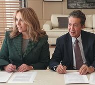 Paula Amorim e Claude Berda