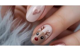 48 ideias de manicura natalícia para se inspirar