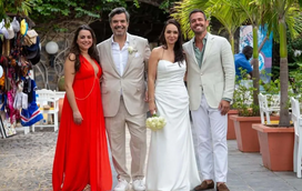 Ana Guiomar foi madrinha de casamento dos autores de 'Festa é Festa' e mostra as imagens da cerimónia em Cabo Verde, com vários famosos