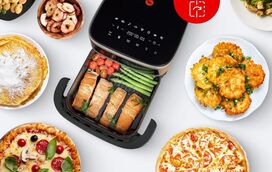 A airfryer XL que dá para toda a família está com um desconto imbatível