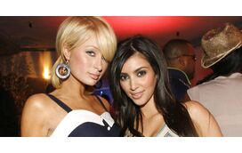 Como ela era! As imagens de Kim Kardashian quando era assistente de Paris Hilton