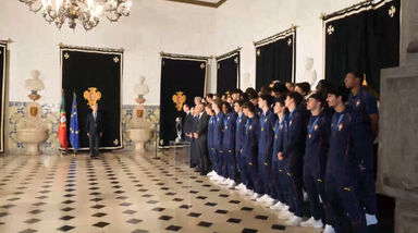 Desafinado? A interpretação da polémica: Marcelo Rebelo de Sousa canta Hino com seleção Sub-17