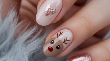 Manicura natalícia é pirosa? No Natal tudo é permitido...