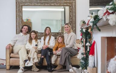 Família de Marcos Bastinhas e Dália Madruga celebra o Natal na sua casa em Elvas