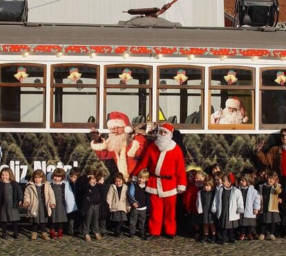 Viagem única! Vai partir o elétrico Natal que encanta várias gerações