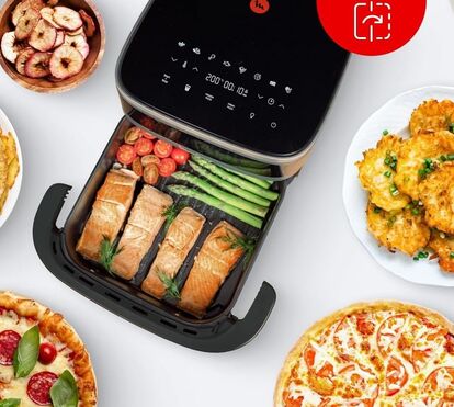 A airfryer XL que dá para toda a família está com um desconto imbatível