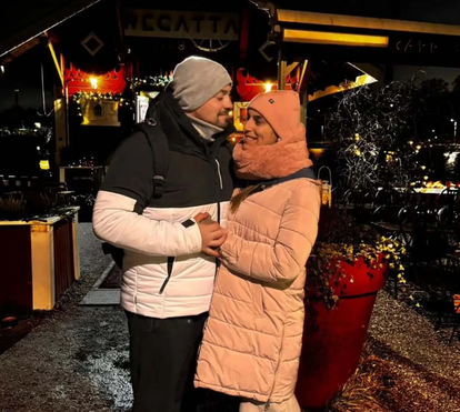 As imagens mais românticas da lua de mel de Rita Matias e Hélio Filipe