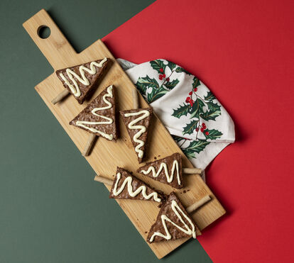 A árvore de Natal de chocolate perfeita para adoçar a ceia em família