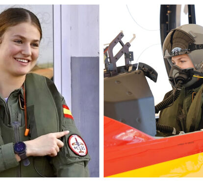 Espanhóis enchem o peito de orgulho com a futura rainha! Princesa Leonor pilotou pela primeira vez um avião