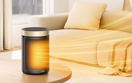 Aquecedor para o inverno aquece rápido e poupa na fatura de eletricidade