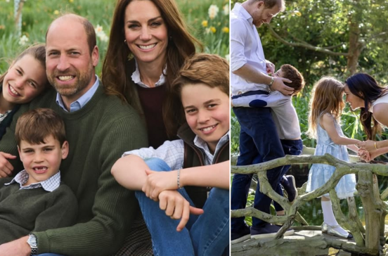 Os postais de Natal de 2025 de William e Kate e Harry e Meghan