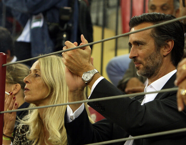 João Cotrim Figueiredo numa corrida de touros 