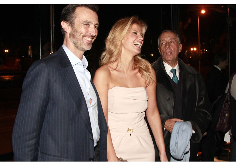 João Cotrim Figueiredo com Cristina Ferreira e Marcelo Rebelo de Sousa 