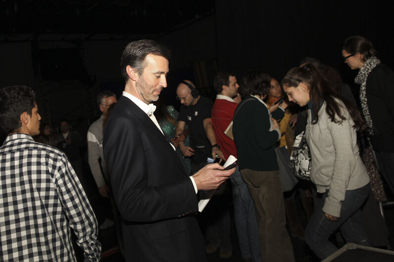 João Cotrim Figueiredo numa festa da TVI