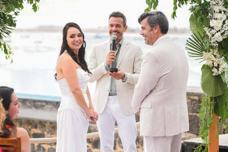 Roberto Pereira e Eva Jesus Gonçalves casam em Cabo Verde na presença de muitos famosos