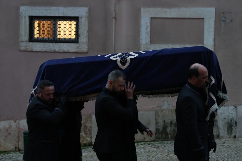 Funeral de Clara Pinto Correia na Capela do Rato