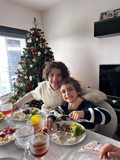 O Natal de Daniel Gregório sem a ex, Liliana Filipa