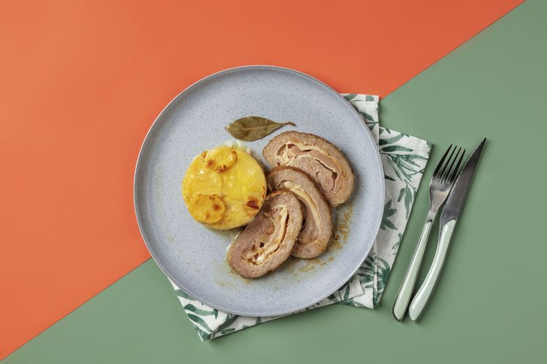 Rolo de carne com batatas: receita prática e saborosa para refeições do dia a dia