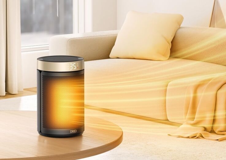 Aquecedor para o inverno aquece rápido e poupa na fatura de eletricidade