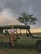 Cristina Ferreira e João Monteiro desfrutam de um safari no Quénia, em África