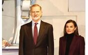 Felipe VI e Letizia em visita a Valência