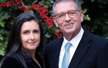 António José Seguro com a mulher, Margarida