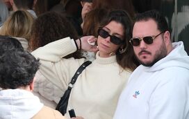 Raquel Coelho, namorada de Maycon Douglas, teve de se afastar várias vezes da cerimónia sem conseguir controlar a comoção do último adeus ao seu amor